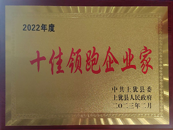 十佳領跑企業(yè)家